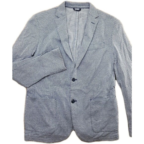 L.B.M. LBM 1911 Two Button Blazer Men 54R Lightweight Cotton Blend Limited 2865